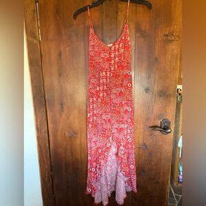Abel The Label Dress M 
EUC red and floral dress size medium
